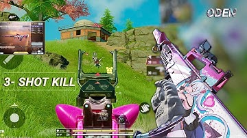 THE 3- SHOT in LONG RANGE + HIGH DAMAGE | BEST ODEN GUNSMITH CODM BR | CODM BR GAMEPLAY 