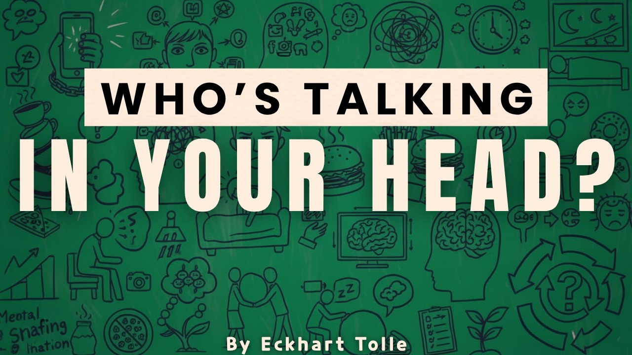 You Are Not The Voice In Your Head (Here's Why You Overthink) - Eckhart Tolle