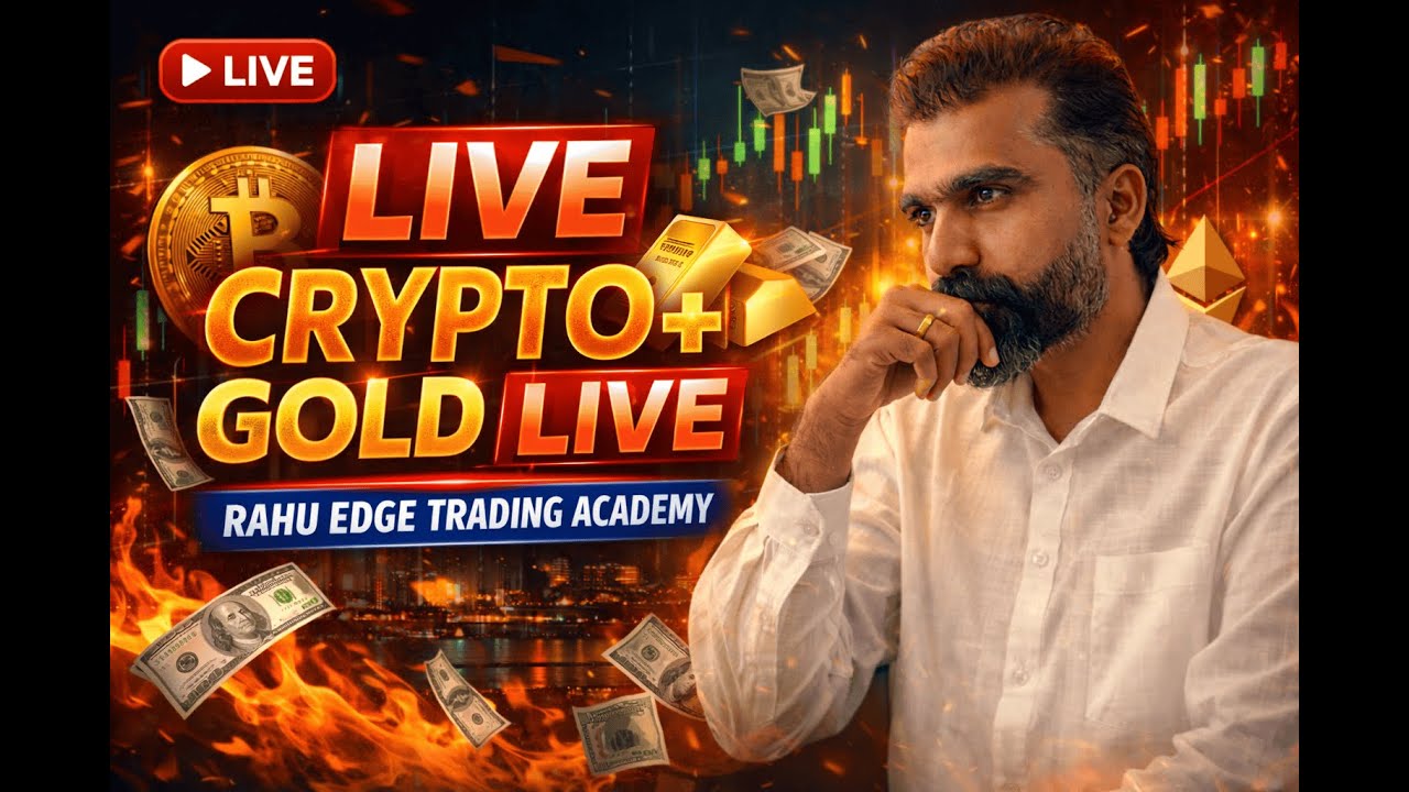🔴 LIVE Crypto & Gold Price Action : 28 JAN 2026
