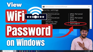 How to See WiFi Password on Windows 11/10 | Find Saved Wi-Fi Password #wifi #windowstips #savedwifi
