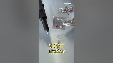Riveting Rivet with Pneumatic Rivet Tool #szent #poprivet #blindrivet #riveter #rivet