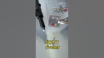 Riveting Rivet with Pneumatic Rivet Tool #szent #poprivet #blindrivet #riveter #rivet