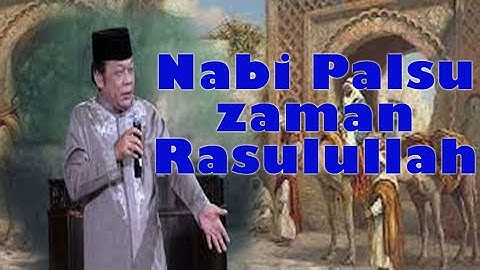 Nabi Palsu zaman Rasulullah | Ceramah  KH Zainudin MZ lucu