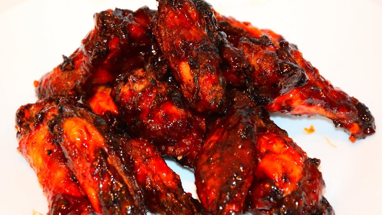 Asian Chicken WIngs Air Fried Chicken Wings In TFal Actifry YouTube