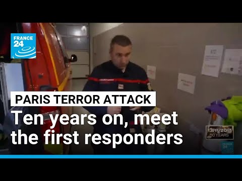 First responders remember Paris terror attack, one year on • FRANCE 24 English