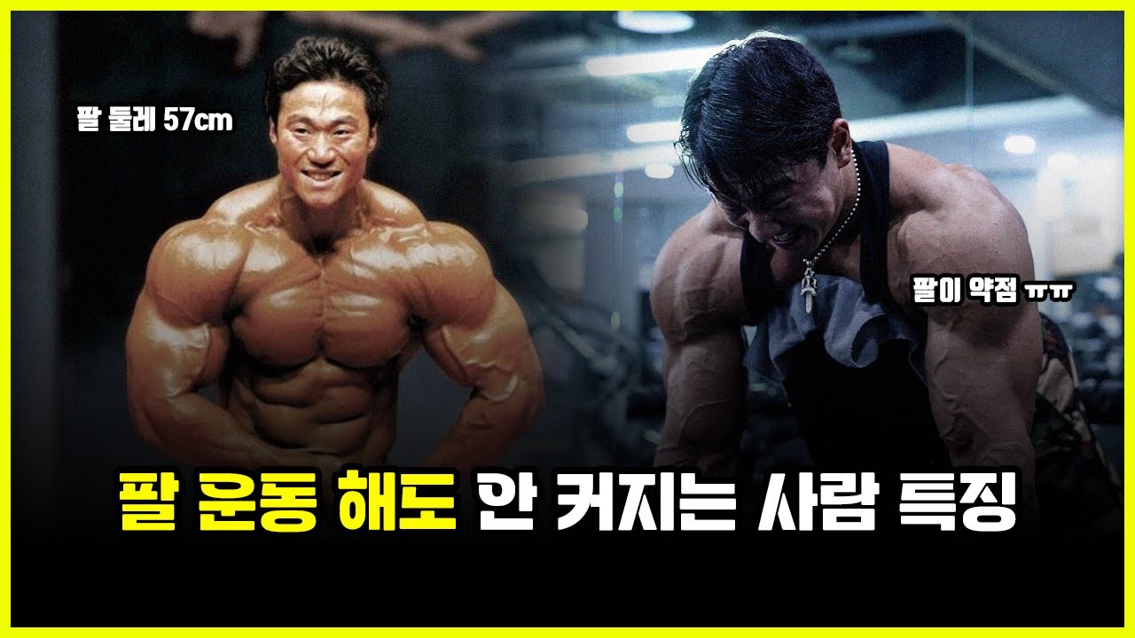 팔 운동 아무리 열심히 해도 안 커지는 사람 특징.. 국내 팔 좋은 보디빌더 누가 있을까? (feat. 이승철, 용찬우)