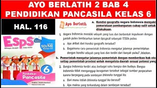 Ayo Berlatih 2 Bab 4 Pendidikan Pancasila Kelas 6 Halaman 115 - 116