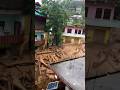 Landslide sweeps away trees in northern india  shorts newtrending subscribe weather