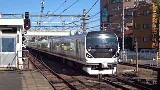 E257系M108編成豊田駅通過