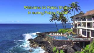 Gorgeous Kauai Direct Oceanfront Luxury Vacation Rental at Poipu Shores #103A