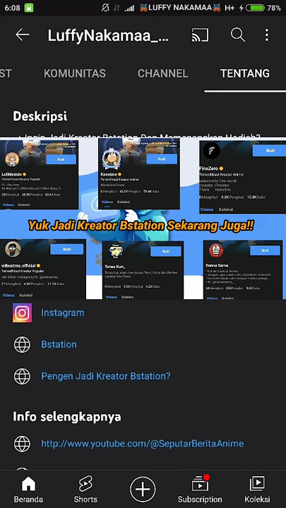 Cara Daftar Jadi Kreator Bstation!! #bstation #tutorial #daftar