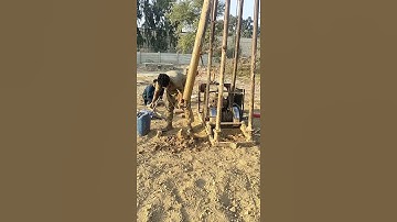 Soil testing Bore #shorts