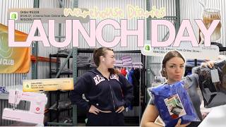 LAUNCH WEEK VLOG: prep inventory, pack orders, brainstorming 📦💭