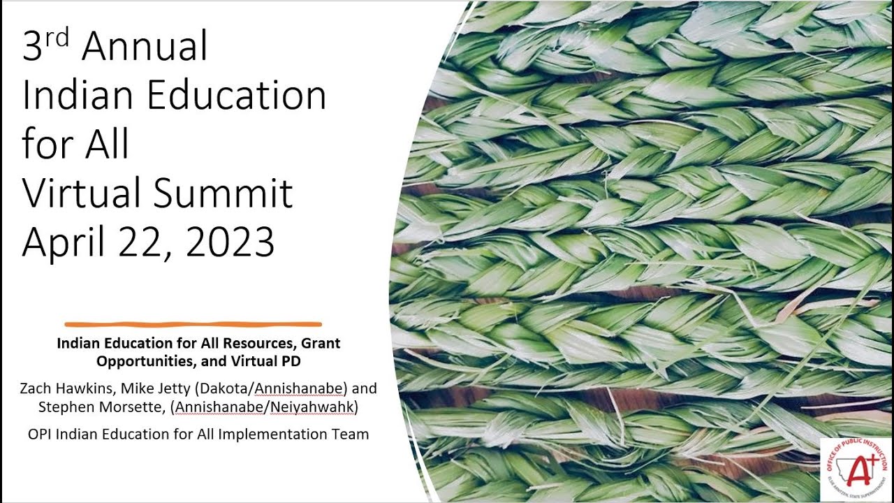 IEFA Resources, Grant Opportunities, & Virtual PD Opportunities with Hawkins, Jetty & Morsette.