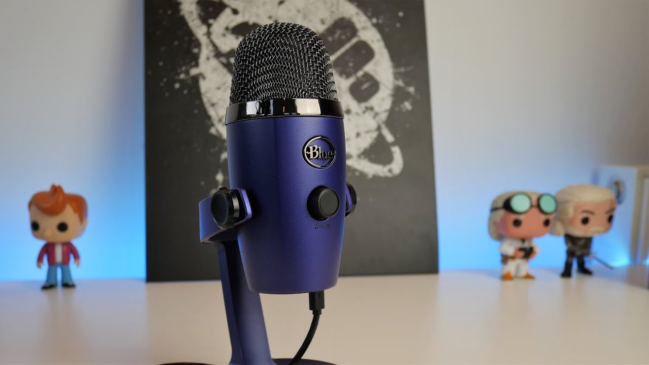 Blue Yeti Nano USB Microphone in Vivid Blue