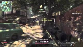 MW3 kills | Epsiode 1 | Barret .50cal Triple!