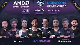 | Hindi | AMD Ryzen Skyesports Championship3.0 | Valorant India Playoff | Day 6 |TeamVLT, Enigma, XO