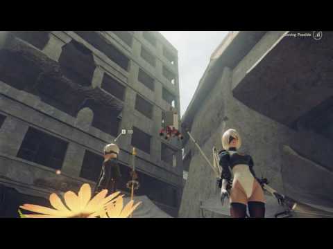 2b reacts to my lewd attempt to ss her ass