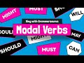 Sing with grammarsaurus  modal verbs