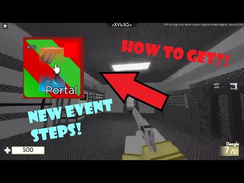 How to get the *NEW* PORTAL EFFECT in the Roblox Arsenal Event!!