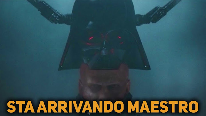 Darth Vader scena armatura • Obi Wan Kenobi 2022 ITA
