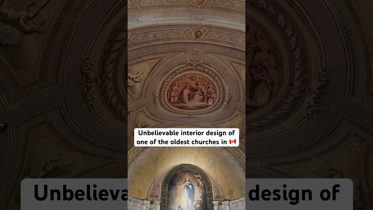 Notre Dame Basilica is one of the oldest and most beautiful churches in 