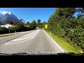 Driving Into Garmisch Partenkirchen To Eibsee Bavarian Zugspitze Railway