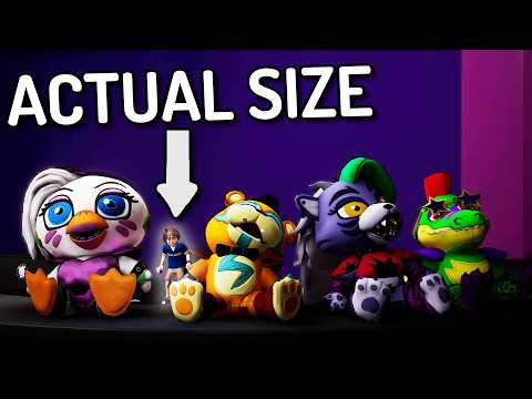 Can We Beat FNAF Security Breach While ONE INCH TALL?! | Tiny Gregory Mod