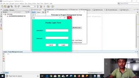 Project Management System using JAVA || ICT Engineering || Degree || Diploma || Marwadi University
