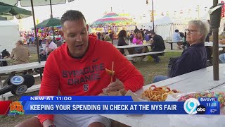 Attendees talk spending at the New York State Fair