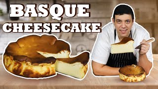 Basque Burnt Cheesecake: The Best Way To Make This Delicious Dessert by Lounging with Lenny 613 views 5 months ago 4 minutes, 28 seconds