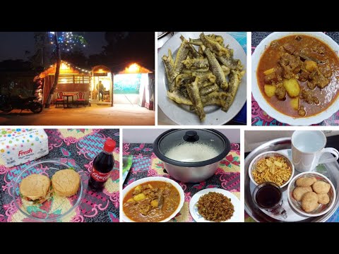 নতুন একটি রেস্টুরেন্টে কুঁড়েঘরে নাস্তা করলাম | I had breakfast in a new restaurant hut |