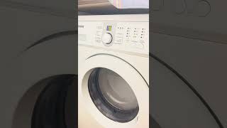 Samsung diamond unbalanced service mode spin with waterlock  #washingmachine #spin #unbalanced