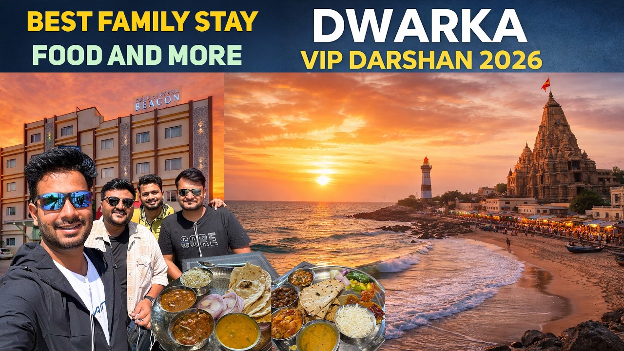 VIP DARSHAN IN DWARKA 2026 - Best Hotel for Family and friends with Veg food