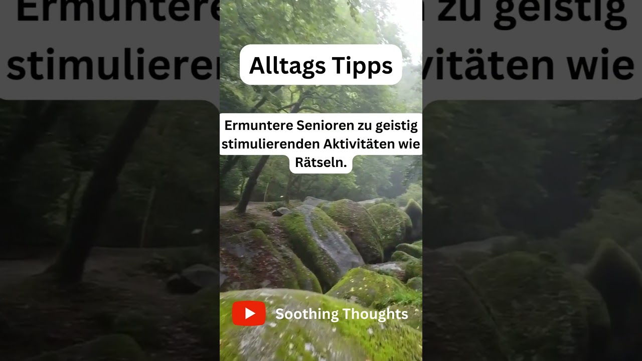 Wie man die geistige Fitness bei Senioren foerdert