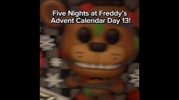 Five Nights at Freddy’s Advent Calendar Day 13! #shorts#fnaf#christmas#fyp#viral#freddy#series