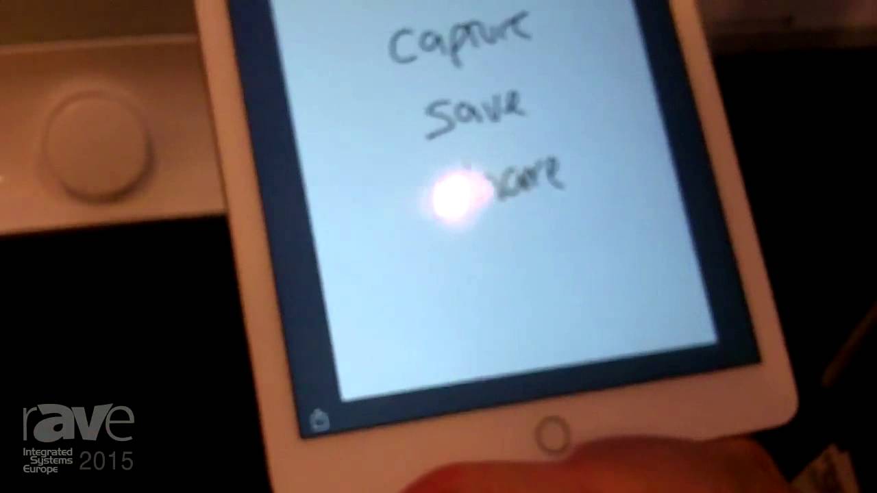 ISE 2015: SMART Technologies Demonstrates SMART kapp Capture Board