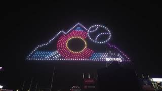 America 250 - Colorado 150 Drone Show - Colorado Rockies - Denver - August 1st