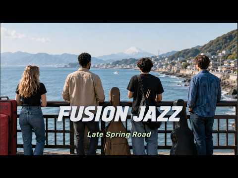 Late Spring Road | Melodic Fusion Jazz | Trip \u0026 Drive | Playlist