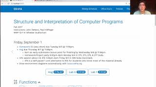 61A Fall 2017 Lecture 5 Video 1