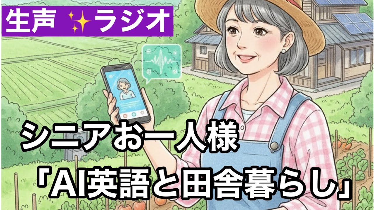 60代から始めるAIと田舎暮らしの融合生活001