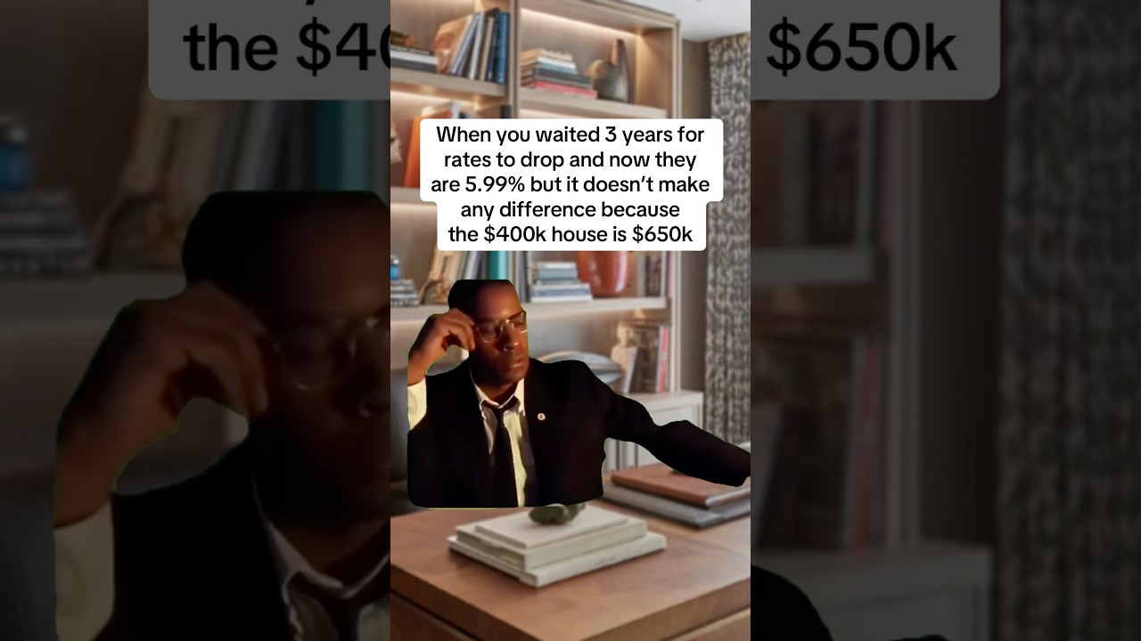 When you waited too long for rates to go down 