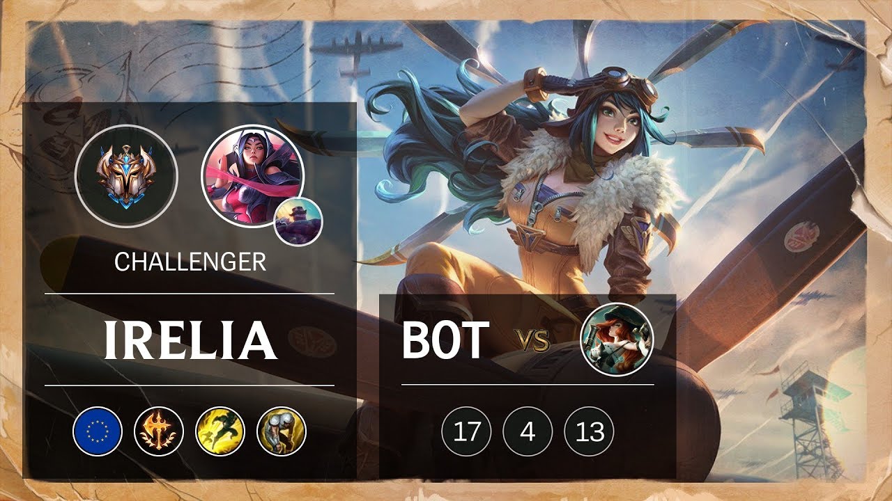 Irelia Bot vs Miss Fortune - EUW Challenger Patch 9.5