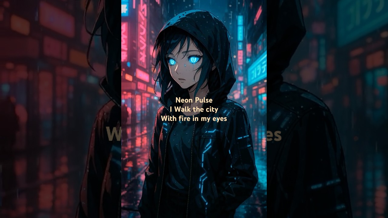 Neon Pulse | A Cyberpunk Anime Short | Futuristic Love in Neon Rain