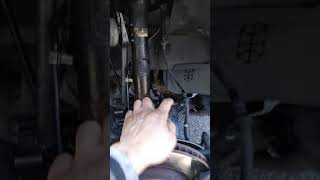 2014 Honda accord Trick to remove front shock/ strut from steering Knuckle