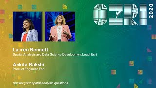 Famous Lauren Bennett and Ankita Bakshi answer your questions on spatial analysis Profile