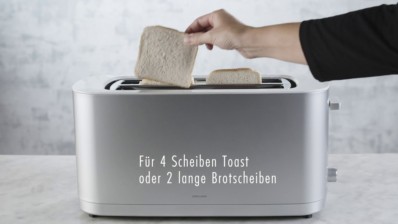 ZWILLING ENFINIGY Anwendungsvideo Toaster YouTube