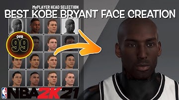 *NEW* BEST KOBE BRYANT FACE CREATION IN NBA 2K21 CURRENT GEN - LOOK EXACTLY LIKE KOBE!