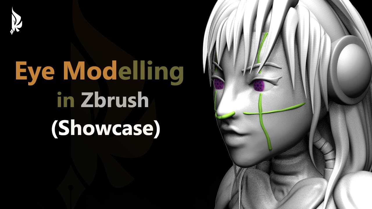 Modelling Character Eyes in Zbrush