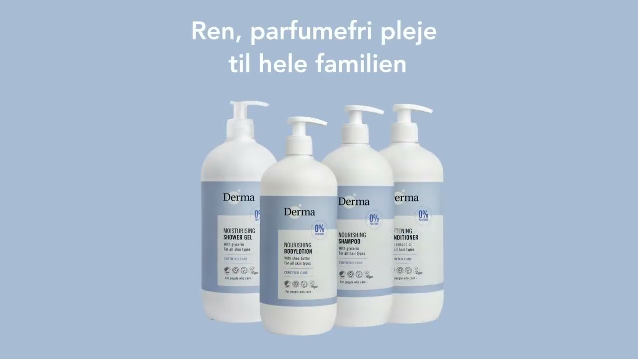 Derma Family, Shampoo og bad - Se lige de her små, søde badebanditter!🛁